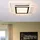 H4L LED Deckenleuchte 1-flammig eckig 40 Watt weiß