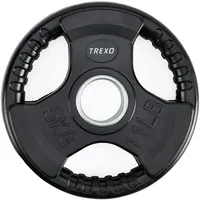 Trexo 5 kg Belastung 24 cm Durchmesser Scheibe mit