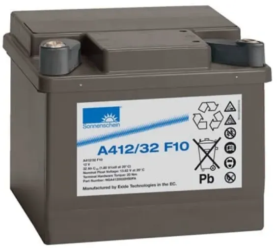  Sonnenschein A412/32 F10 12V 32Ah dryfit Blei-Gel-Akku 