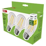 EMOS LED-Birne 3,8W E27 neutralweiß 806 lm 3 St.