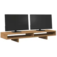 VidaXL Monitorständer Artisan-Eiche 100x27x15 cm Holzwerkstoff