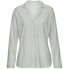 s.Oliver Pyjamaoberteil gestreift Grün 36/38