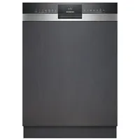 Siemens iQ300 SN53ES22CE Einbau-Geschirrspüler (teilintegrierbar, 598 mm breit, Edelstahl)