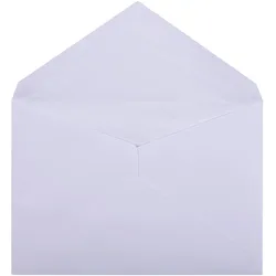G.Lalo 10x Lalo, Umschlag 114x162mm Diploma, Vélin de France - Weiß 19901L
