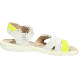 superfit Sandale SPARKLE Weiß/Gelb 1000