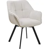 CLP Esszimmerstuhl Jordi Cord creme