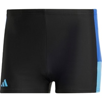 adidas Men's Colorblock Swim Boxers Badehose, Black/Royal Blue/Blue Burst, 40