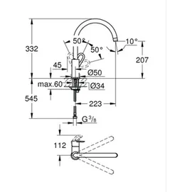 Grohe Start Loop chrom 31374001