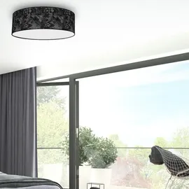 Milagro SATINO 3 Leuchtmittel eckig schwarz/grau
