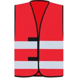 Korntex Warnweste Dortmund rot Gr. L