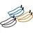 Tatonka Silicone Band M 6pcs assorted (001)