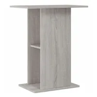 vidaXL Aquarienunterschrank Grau Sonoma 60,5x36x72,5 cm