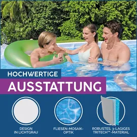 BESTWAY Power Steel Frame Pool 956 x 488 x 132 cm