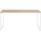 Andas Esstisch »Hulsig«, (1 St.), mit Tischplatte in einer Holzoptik und fühlbare Struktur, Höhe 76 cm