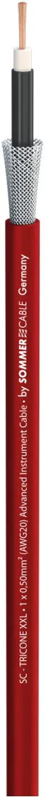 Instrumentenkabel Tricone® XXL; 1 x 0,50 mm2; LLC (Long Life Compound) Ø 5,90 mm; rot