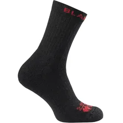 Flammschutz Wollsocken "2504" schwarz - 34-36 - schwarz