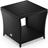 CASARIA Beistelltisch 45x45x40cm schwarz