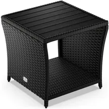CASARIA Beistelltisch 45x45x40cm schwarz
