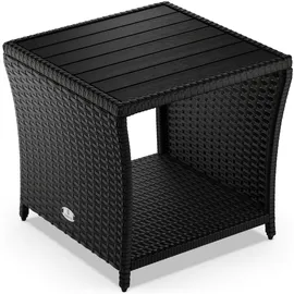 CASARIA Beistelltisch 45x45x40cm schwarz