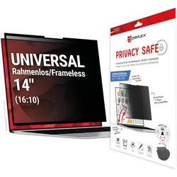DISPLEX Privacy Safe Blickschutzfilter Uni randlos 14", 16:10