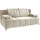exxpo - sofa fashion 3-Sitzer EXXPO - SOFA FASHION "Sinus Schlafsofa, Dauerschläfer, Bettkasten, mit Federkernpolsterung", beige, B:202cm H:86cm T:103cm, Sofas, bequem, mit hochwertigem Funktionsbeschlag für mehr Komfort