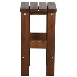 Fun Star Tessin Barhocker 39 x 39 x 76 cm Braun