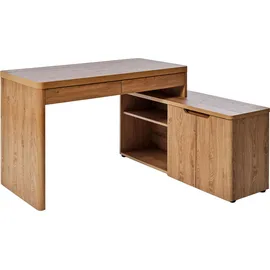Jahnke Eckschreibtisch Libre C 155 E Montana Eiche