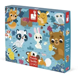 Janod - Haptik-Puzzle Waldtiere 20 Teile