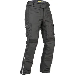 Lindstrands Borgvik wasserdichte Damen Motorrad Textilhose, schwarz, Größe 24