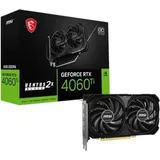 MSI GeForce RTX 4060 Ti 8G Ventus 2X Black E1 OC, 8GB GDDR6, HDMI, 3x DP (V512-001R)