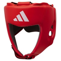 adidas AIBA Boxing Kopfschutz, Rot, XL