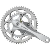 Shimano Road FC-R345 2x9-fach Kompakt Kurbelgarnitur Silver, 170 mm