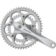 Shimano Road FC-R345 2x9-fach Kompakt Kurbelgarnitur Silver, 170 mm