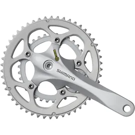 Shimano Road FC-R345 2x9-fach Kompakt Kurbelgarnitur Silver, 170 mm