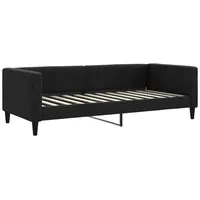 VidaXL Tagesbett Schwarz 90x200 cm Stoff
