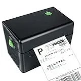 FungLam Etikettendrucker Thermodrucker Desktop Label Printer USB-Direkt Etikettiermaschinen Hochgeschwindigkeits kompatibel mit 4 x 6 Versandetiketten, Ebay, Etsy, Shopify, Amazon Barcode