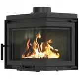 ECK-KAMIN AUS GUSSEISEN ILDNORD BERGEN RECHTS 8 kW Ø 180 BImSchV 2 EEK A+