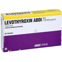 LEVOTHYROXIN Abdi 75 Mikrogramm Tabletten 50 St