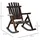 Outsunny Schaukelstuhl 97 x 93 x 69 cm Braun