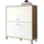 trendteam Highboard Touch in weiß matt B/H/T: ca. 123x136x40 cm - Eiche, weiß