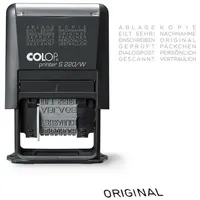 Colop Textstempel Printer S 220/W N selbstfärbend schwarz ohne
