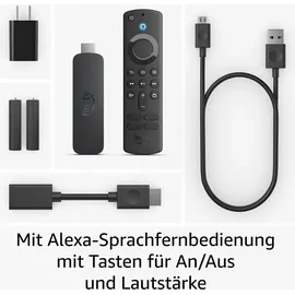 Amazon Fire TV Stick 4K Max mit Alexa-Sprachfernbedienung 2023 (Gen. 2)