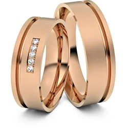 Trauringe Witten 333er Rotgold - 3166
