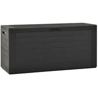 VidaXL Gartenbox Anthrazit 116x44x55 cm