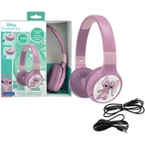 Lexibook Stitch Angel 2-in-1 Bluetooth-Kopfhörer Pink
