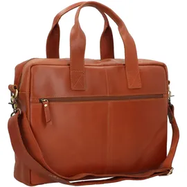 Burkely Vintage River Aktentasche Leder 41 cm Laptopfach braun