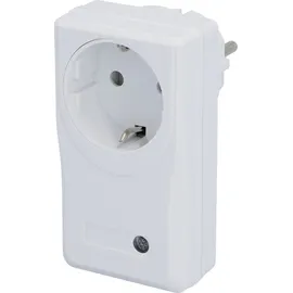 Unitec Funksteckdose 3 St. Weiß