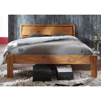 MASSIVMOEBEL24.DE | Nature Brown Bett aus Massivholz #522 |