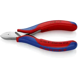 1St. Knipex 77 02 115 Elektronik-Seitenschneider m. kl. Facette, spiegelpol., ha...