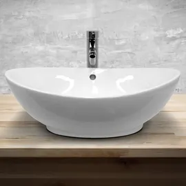 luxebath Aufsatzwaschbecken 59 x 20 cm